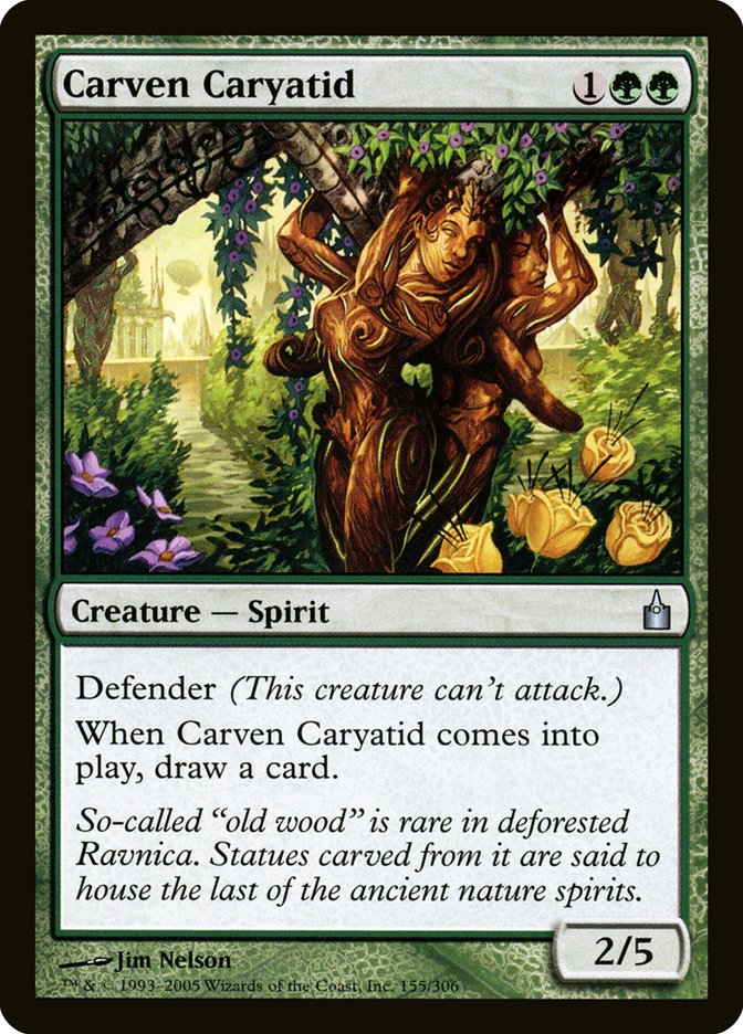 Carven Caryatid [Ravnica: City of Guilds] | Gamers Paradise