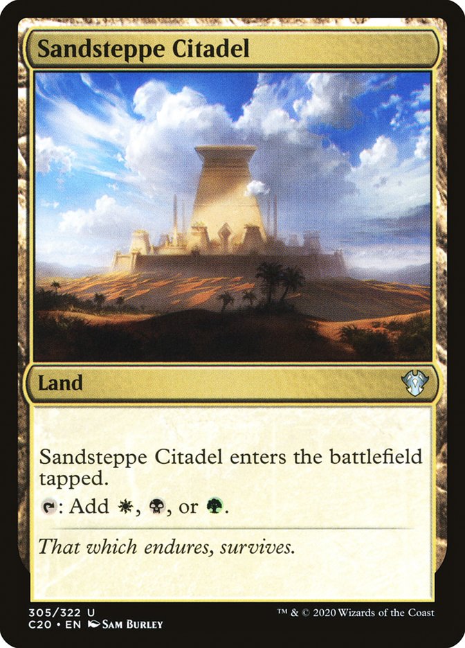 Sandsteppe Citadel [Commander 2020] | Gamers Paradise