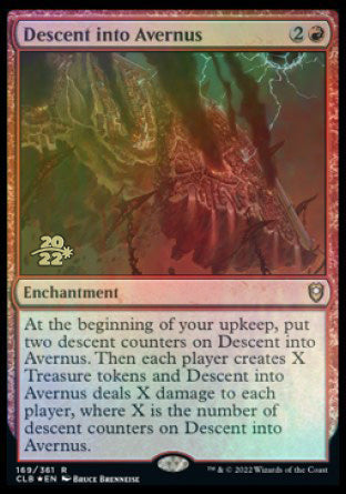 Descent into Avernus [Commander Legends: Battle for Baldur's Gate Prerelease Promos] | Gamers Paradise