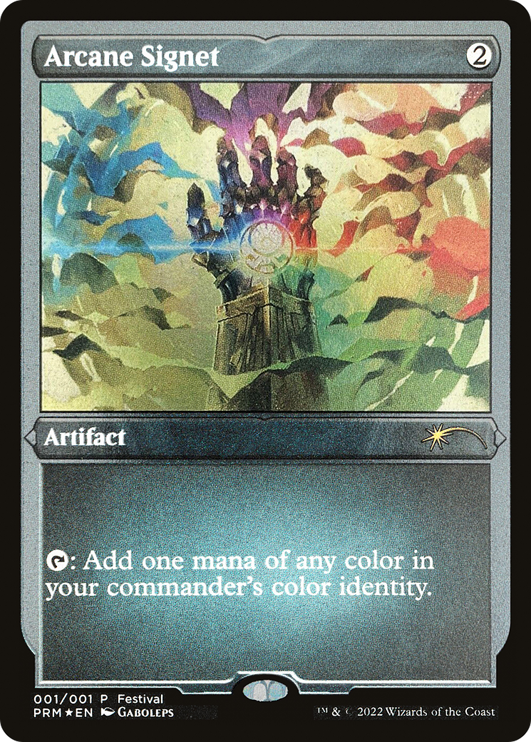 Arcane Signet (Foil Etched) [30th Anniversary Promos] | Gamers Paradise