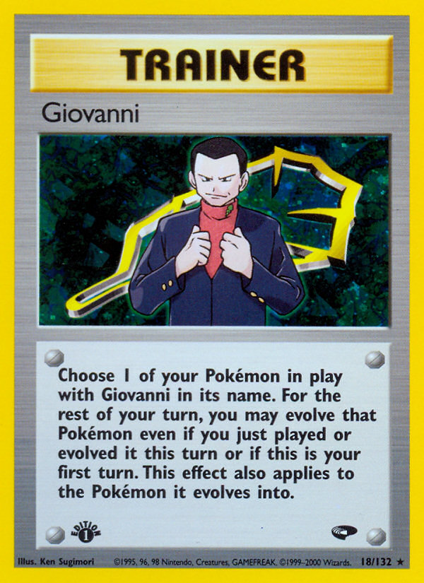 Giovanni (18/132) [Gym Challenge 1st Edition] | Gamers Paradise