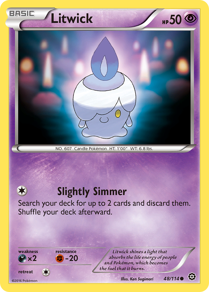 Litwick (48/114) [XY: Steam Siege] | Gamers Paradise
