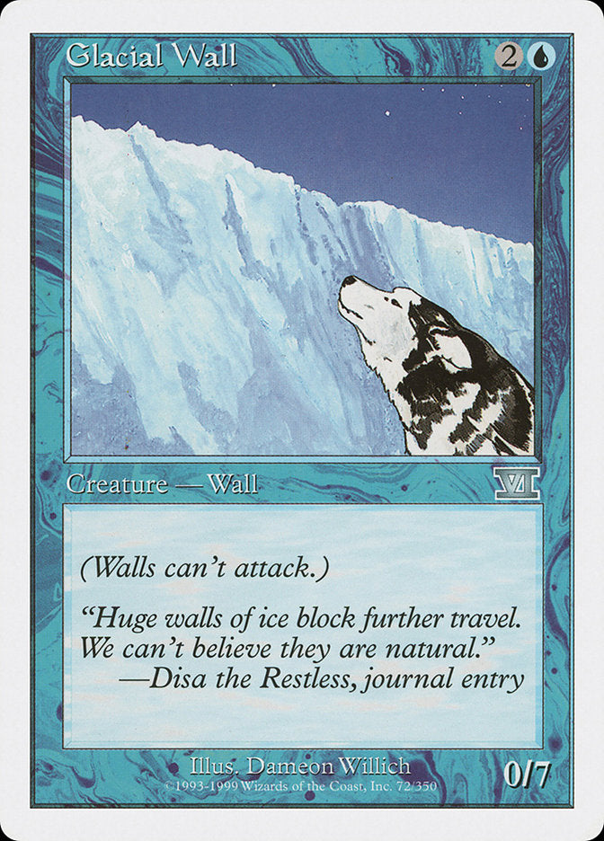 Glacial Wall [Classic Sixth Edition] | Gamers Paradise