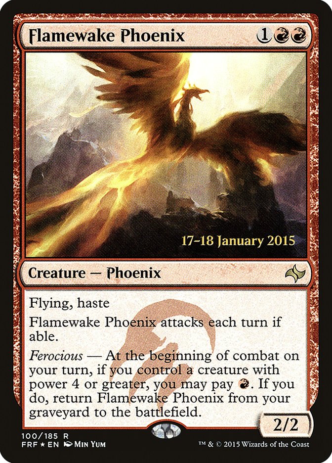 Flamewake Phoenix [Fate Reforged Prerelease Promos] | Gamers Paradise