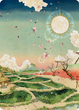 Plains 1 Art Card [Kamigawa: Neon Dynasty Art Series] | Gamers Paradise