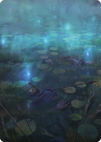 The Dead Marshes Art Card [The Lord of the Rings: Tales of Middle-earth Art Series] | Gamers Paradise