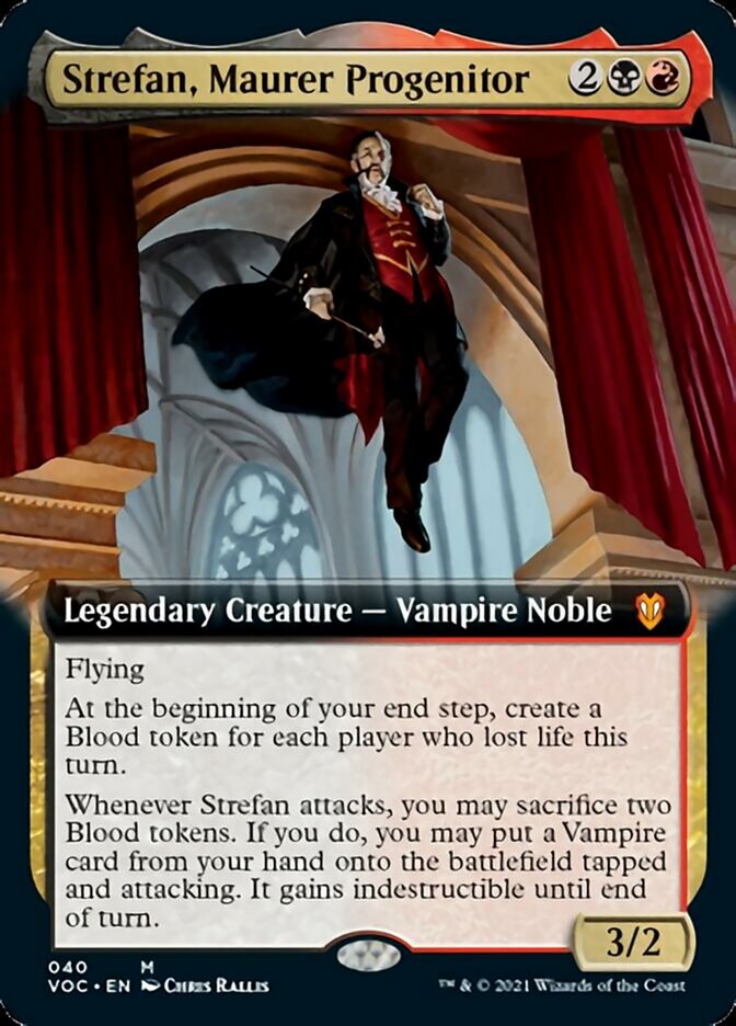 Strefan, Maurer Progenitor (Extended Art) [Innistrad: Crimson Vow Commander] | Gamers Paradise