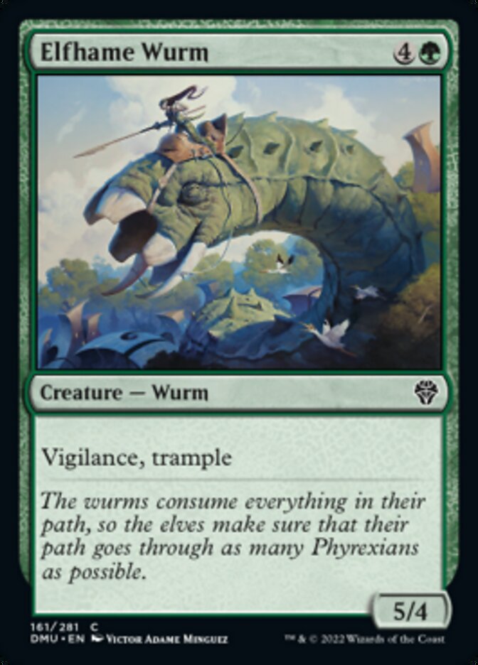 Elfhame Wurm [Dominaria United] | Gamers Paradise