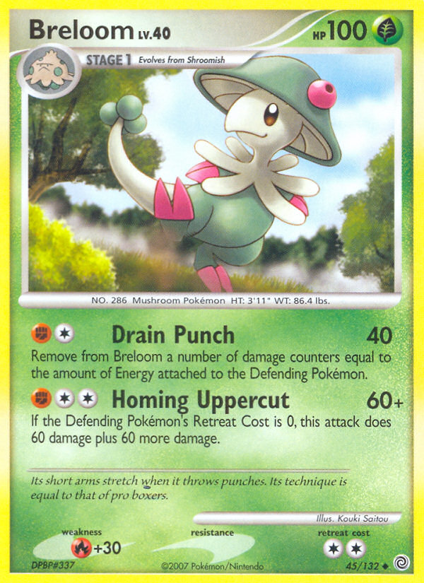 Breloom (45/132) [Diamond & Pearl: Secret Wonders] | Gamers Paradise