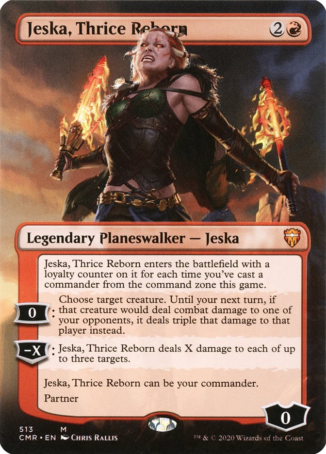 Jeska, Thrice Reborn (Borderless) [Commander Legends] | Gamers Paradise