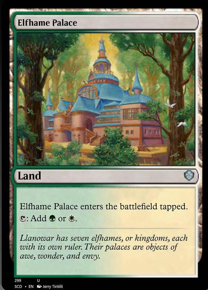 Elfhame Palace [Starter Commander Decks] | Gamers Paradise