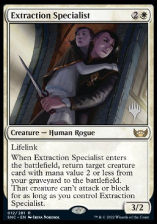 Extraction Specialist (Promo Pack) [Streets of New Capenna Promos] | Gamers Paradise