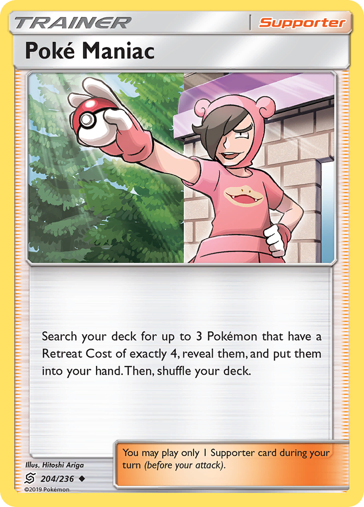 Poke Maniac (204/236) [Sun & Moon: Unified Minds] | Gamers Paradise