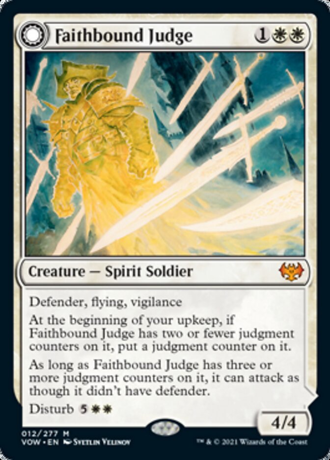 Faithbound Judge // Sinner's Judgment [Innistrad: Crimson Vow] | Gamers Paradise