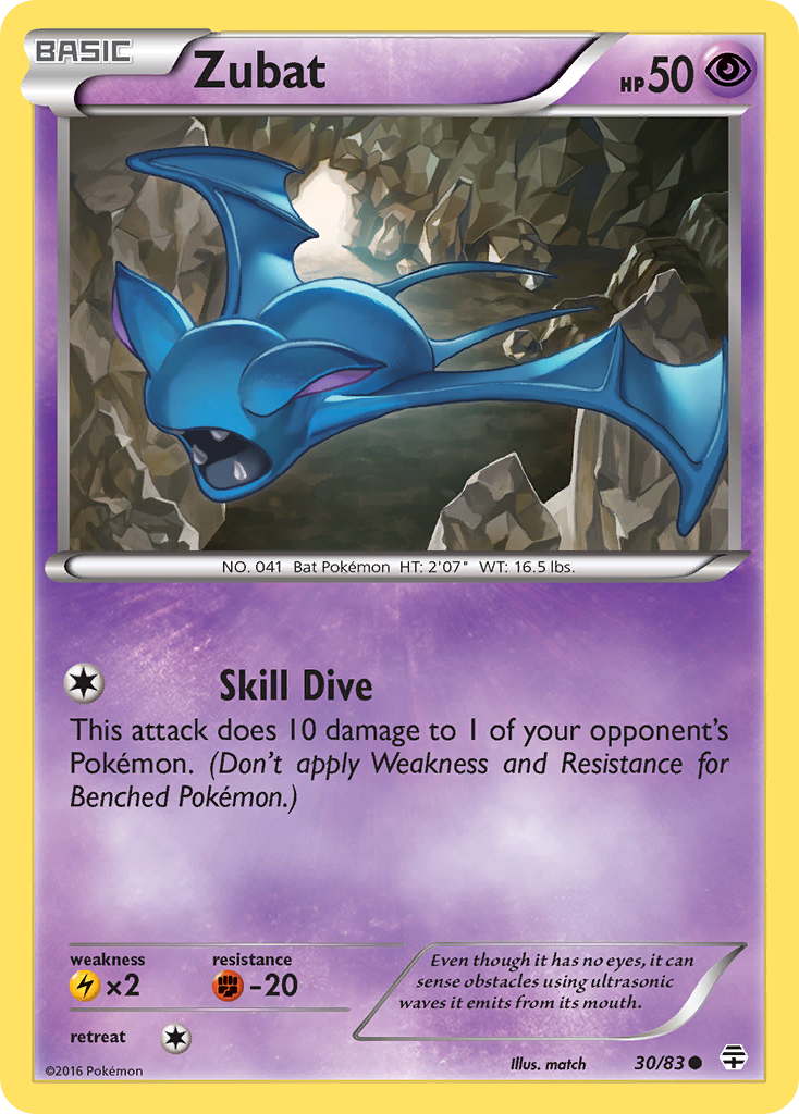 Zubat (30/83) [XY: Generations] | Gamers Paradise