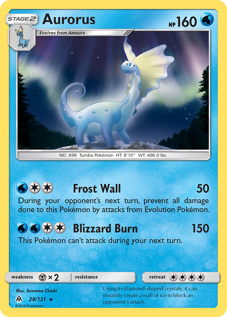 Aurorus (28/131) [Sun & Moon: Forbidden Light] | Gamers Paradise