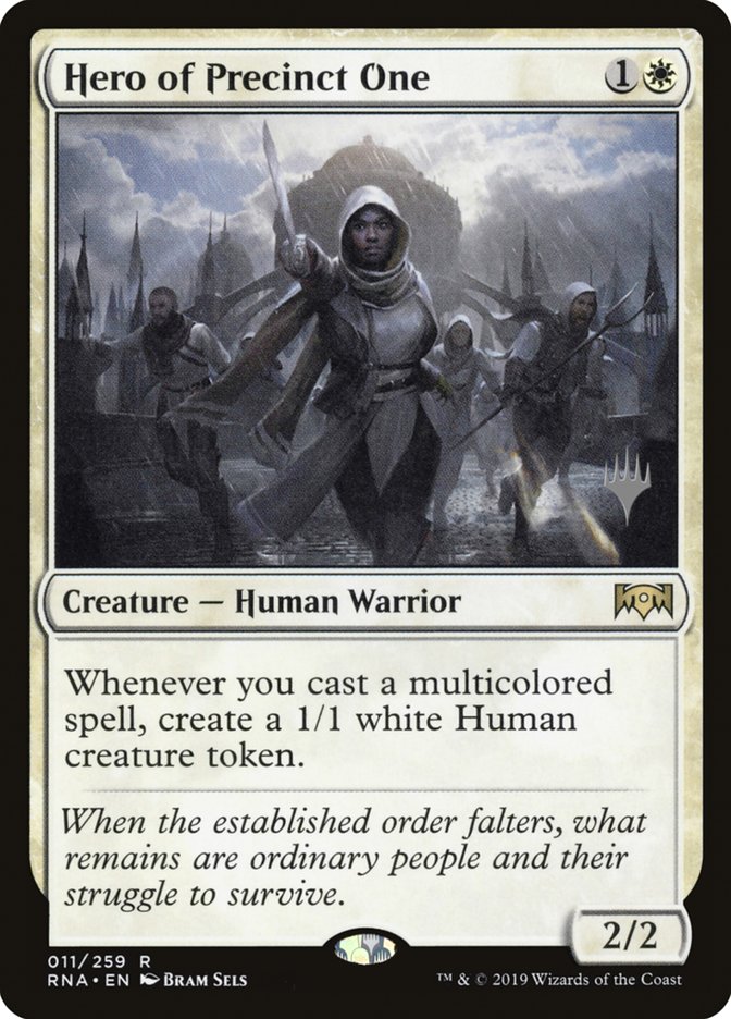 Hero of Precinct One (Promo Pack) [Ravnica Allegiance Promos] | Gamers Paradise