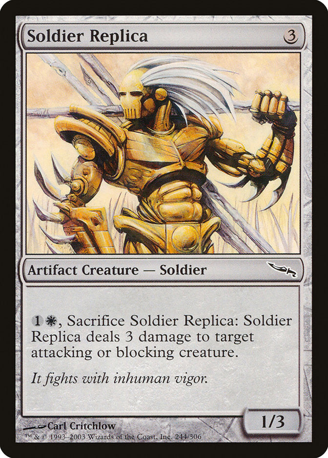 Soldier Replica [Mirrodin] | Gamers Paradise