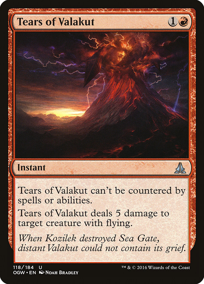 Tears of Valakut [Oath of the Gatewatch] | Gamers Paradise