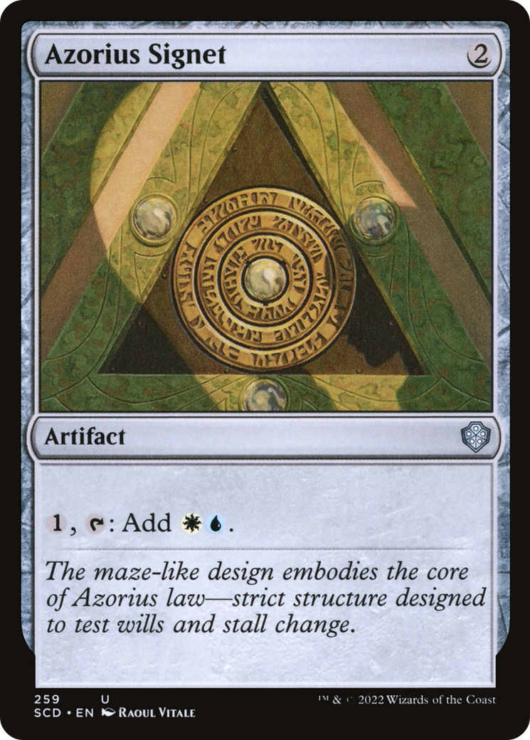 Azorius Signet [Starter Commander Decks] | Gamers Paradise