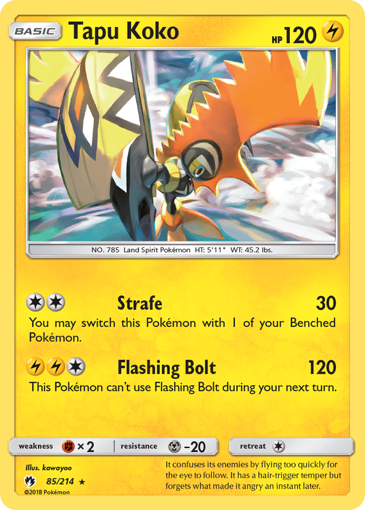Tapu Koko (85/214) [Sun & Moon: Lost Thunder] | Gamers Paradise