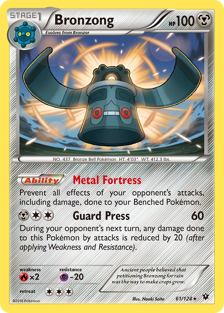 Bronzong (61/124) [XY: Fates Collide] | Gamers Paradise