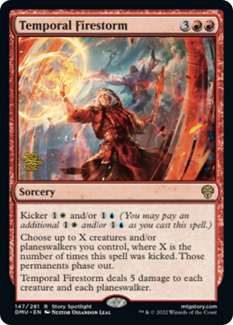 Temporal Firestorm [Dominaria United Prerelease Promos] | Gamers Paradise