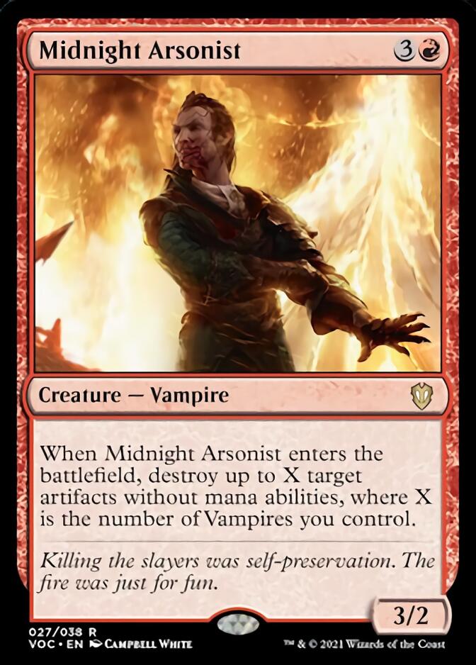 Midnight Arsonist [Innistrad: Crimson Vow Commander] | Gamers Paradise