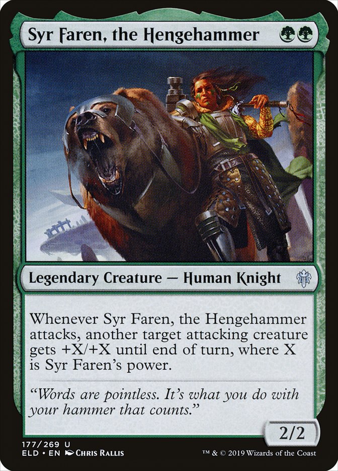 Syr Faren, the Hengehammer [Throne of Eldraine] | Gamers Paradise