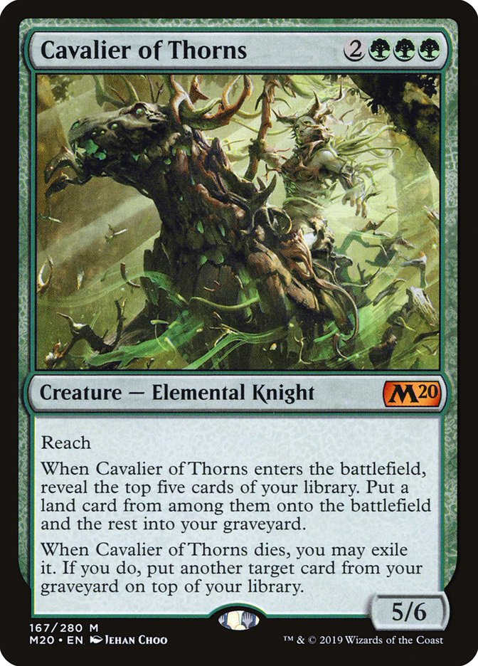 Cavalier of Thorns [Core Set 2020] | Gamers Paradise