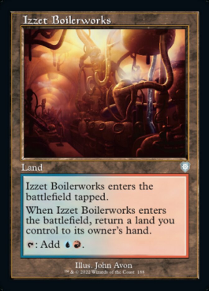 Izzet Boilerworks (Retro) [The Brothers' War Commander] | Gamers Paradise