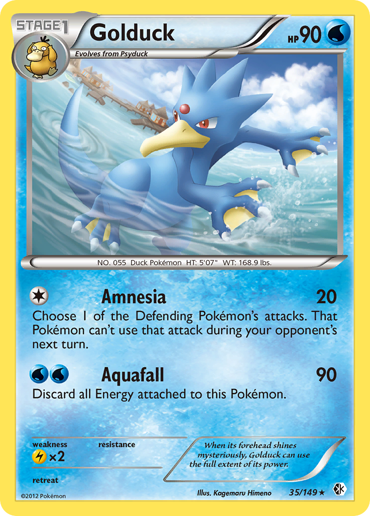 Golduck (35/149) [Black & White: Boundaries Crossed] | Gamers Paradise