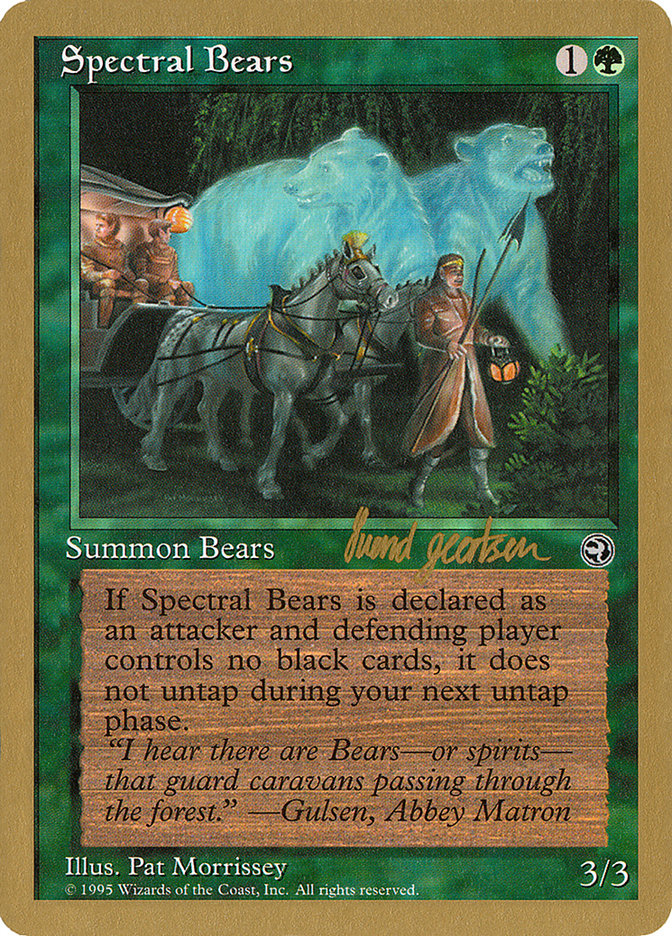 Spectral Bears (Svend Geertsen) [World Championship Decks 1997] | Gamers Paradise