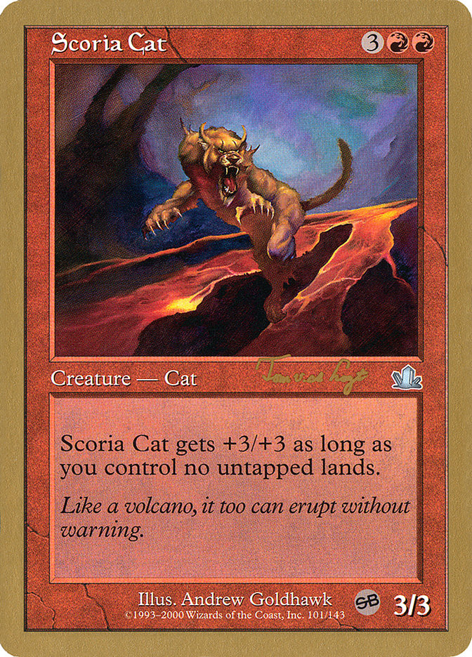 Scoria Cat (Tom van de Logt) (SB) [World Championship Decks 2001] | Gamers Paradise