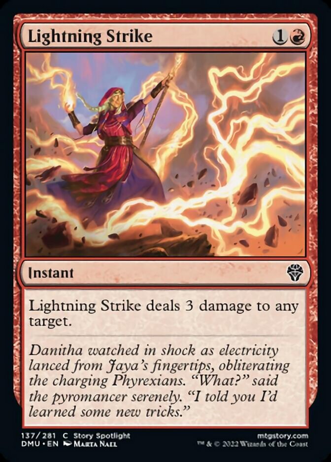 Lightning Strike [Dominaria United] | Gamers Paradise