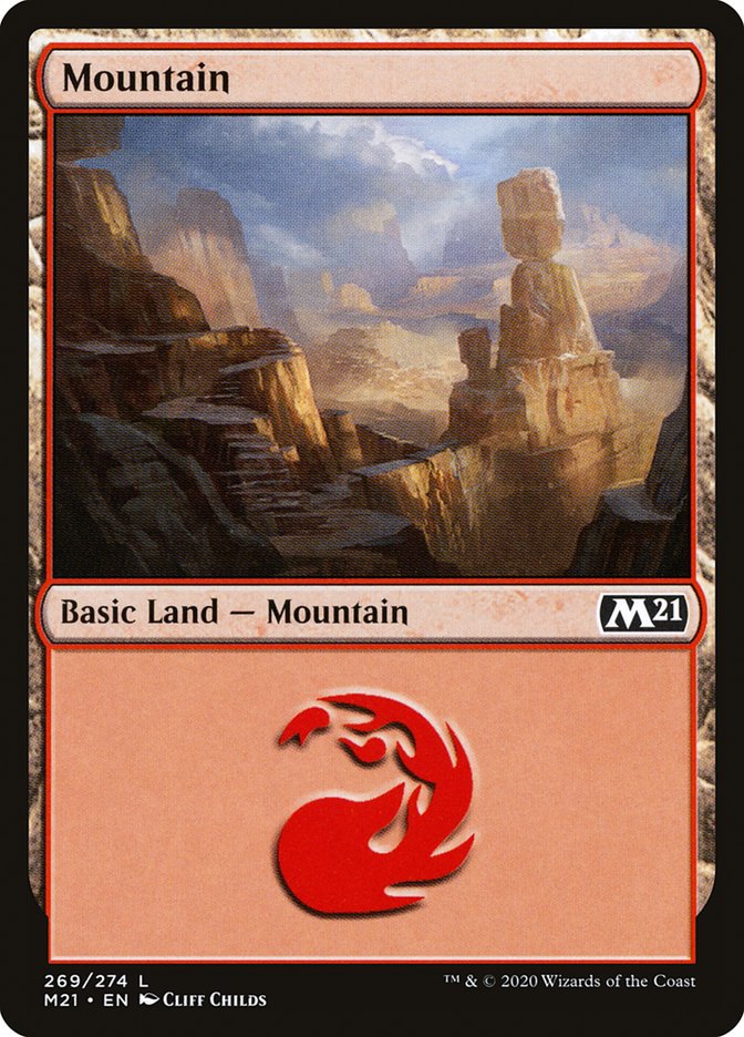 Mountain (269) [Core Set 2021] | Gamers Paradise