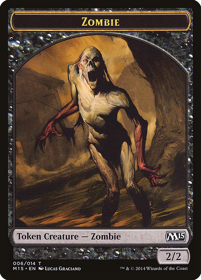 Zombie Token [Magic 2015 Tokens] | Gamers Paradise
