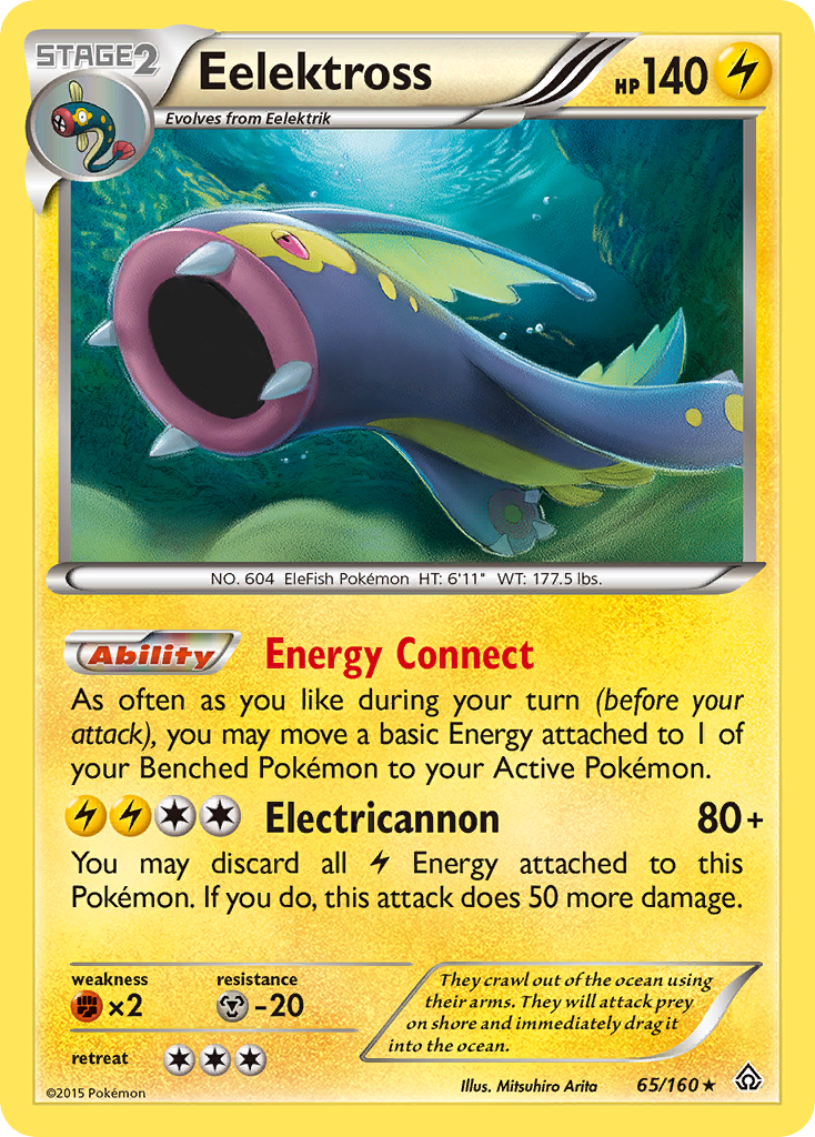 Eelektross (65/160) [XY: Primal Clash] | Gamers Paradise