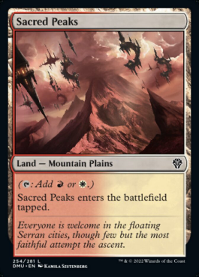 Sacred Peaks [Dominaria United] | Gamers Paradise