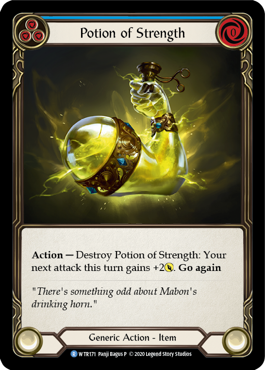 Potion of Strength [U-WTR171] (Welcome to Rathe Unlimited)  Unlimited Rainbow Foil | Gamers Paradise