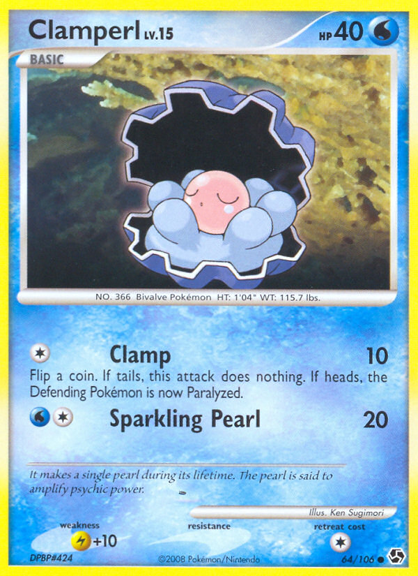 Clamperl (64/106) [Diamond & Pearl: Great Encounters] | Gamers Paradise