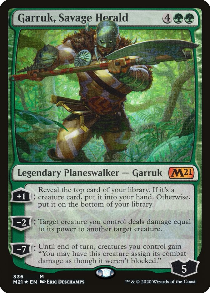 Garruk, Savage Herald [Core Set 2021] | Gamers Paradise