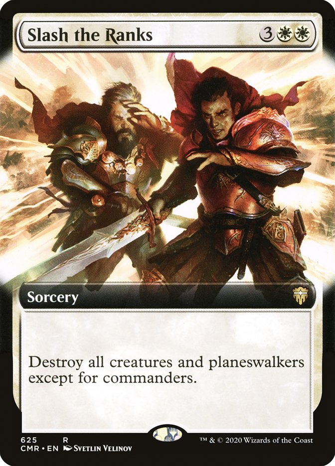 Slash the Ranks (Extended Art) [Commander Legends] | Gamers Paradise