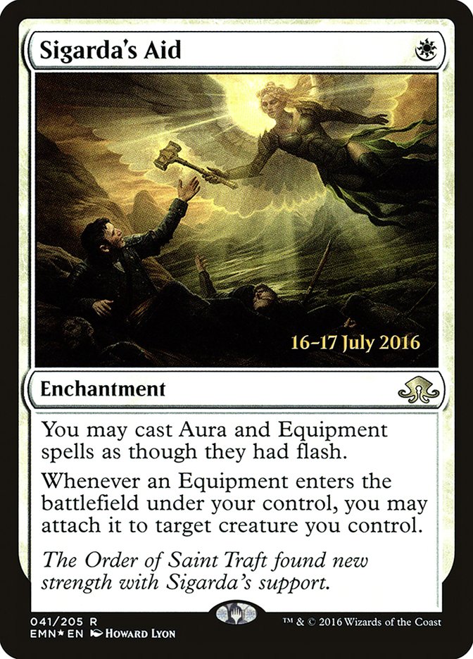 Sigarda's Aid [Eldritch Moon Prerelease Promos] | Gamers Paradise