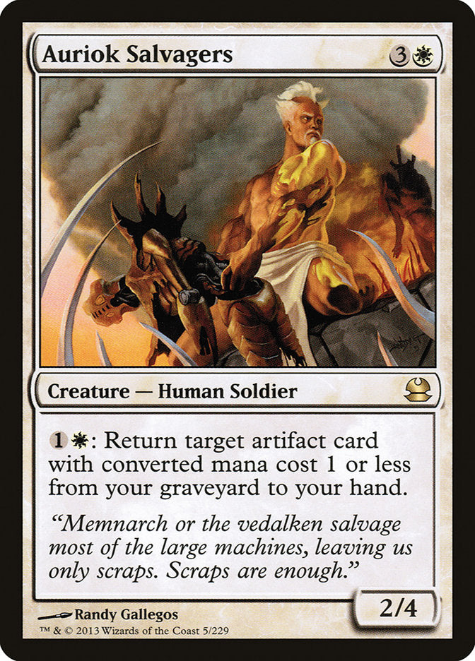 Auriok Salvagers [Modern Masters] | Gamers Paradise