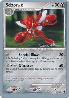 Scizor LV.42 (29/100) (Intimidation - Tristan Robinson) [World Championships 2008] | Gamers Paradise