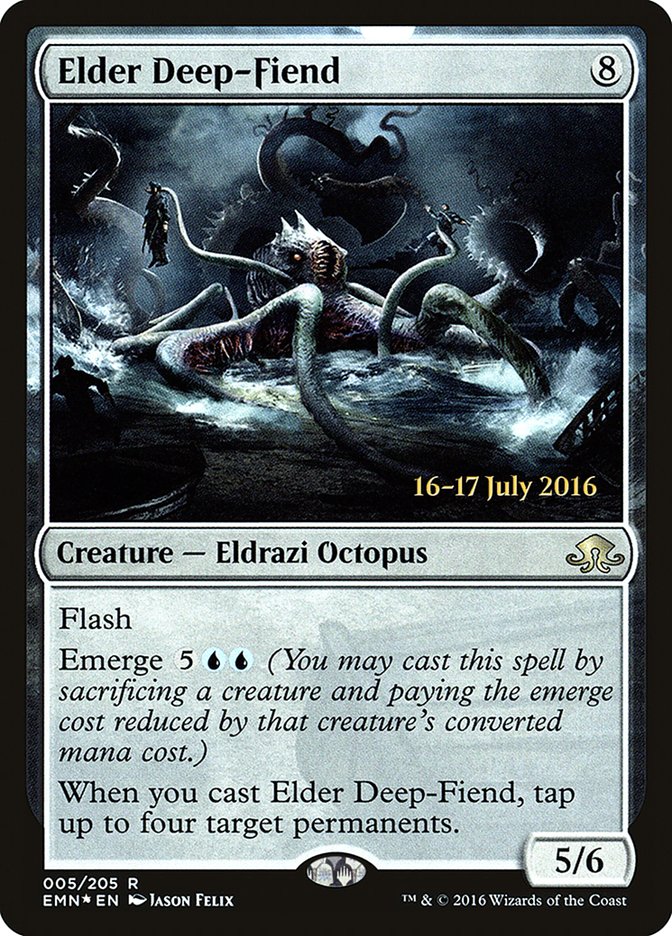Elder Deep-Fiend [Eldritch Moon Prerelease Promos] | Gamers Paradise