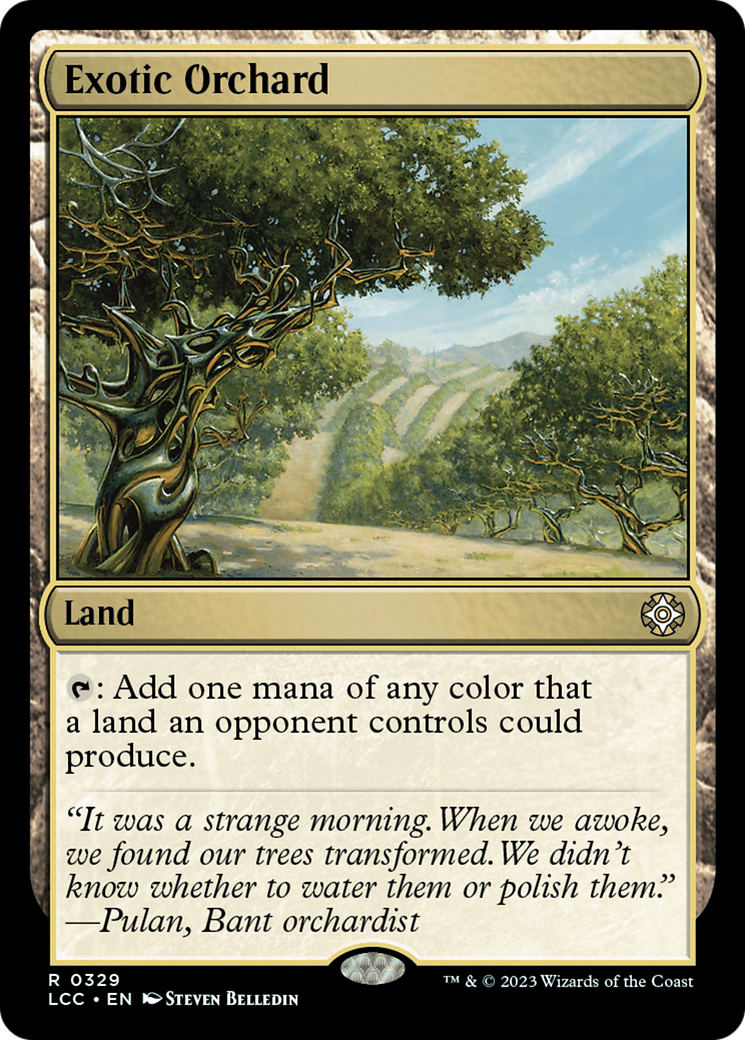Exotic Orchard [The Lost Caverns of Ixalan Commander] | Gamers Paradise