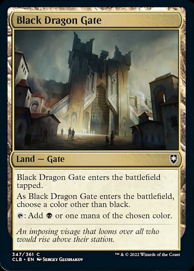 Black Dragon Gate [Commander Legends: Battle for Baldur's Gate] | Gamers Paradise