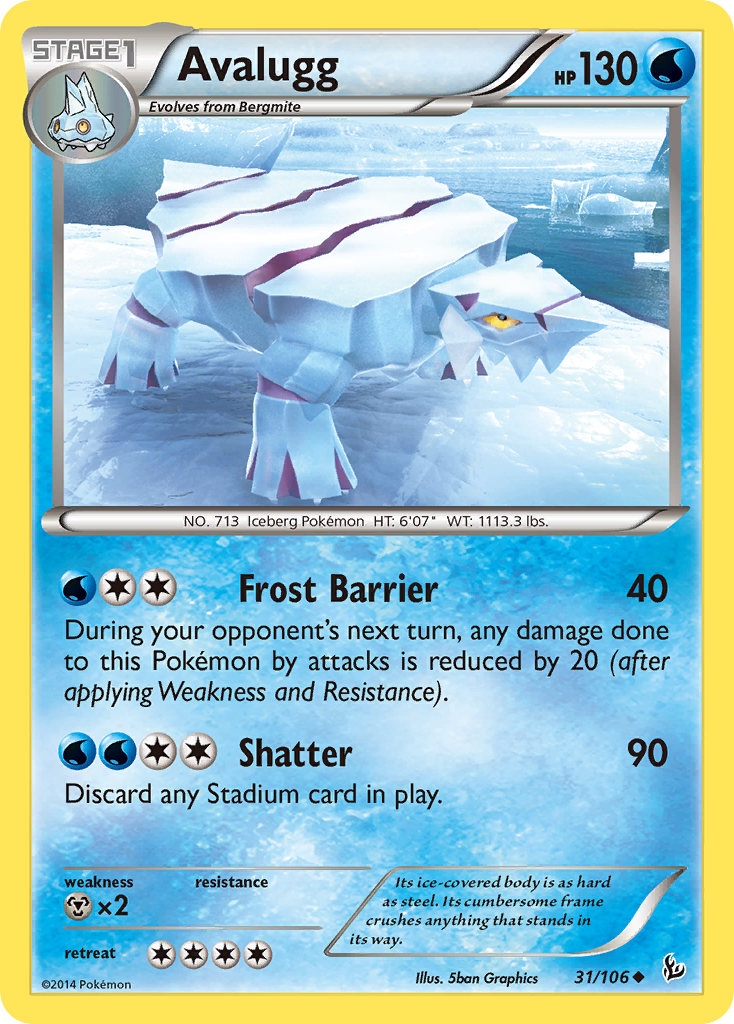 Avalugg (31/106) [XY: Flashfire] | Gamers Paradise